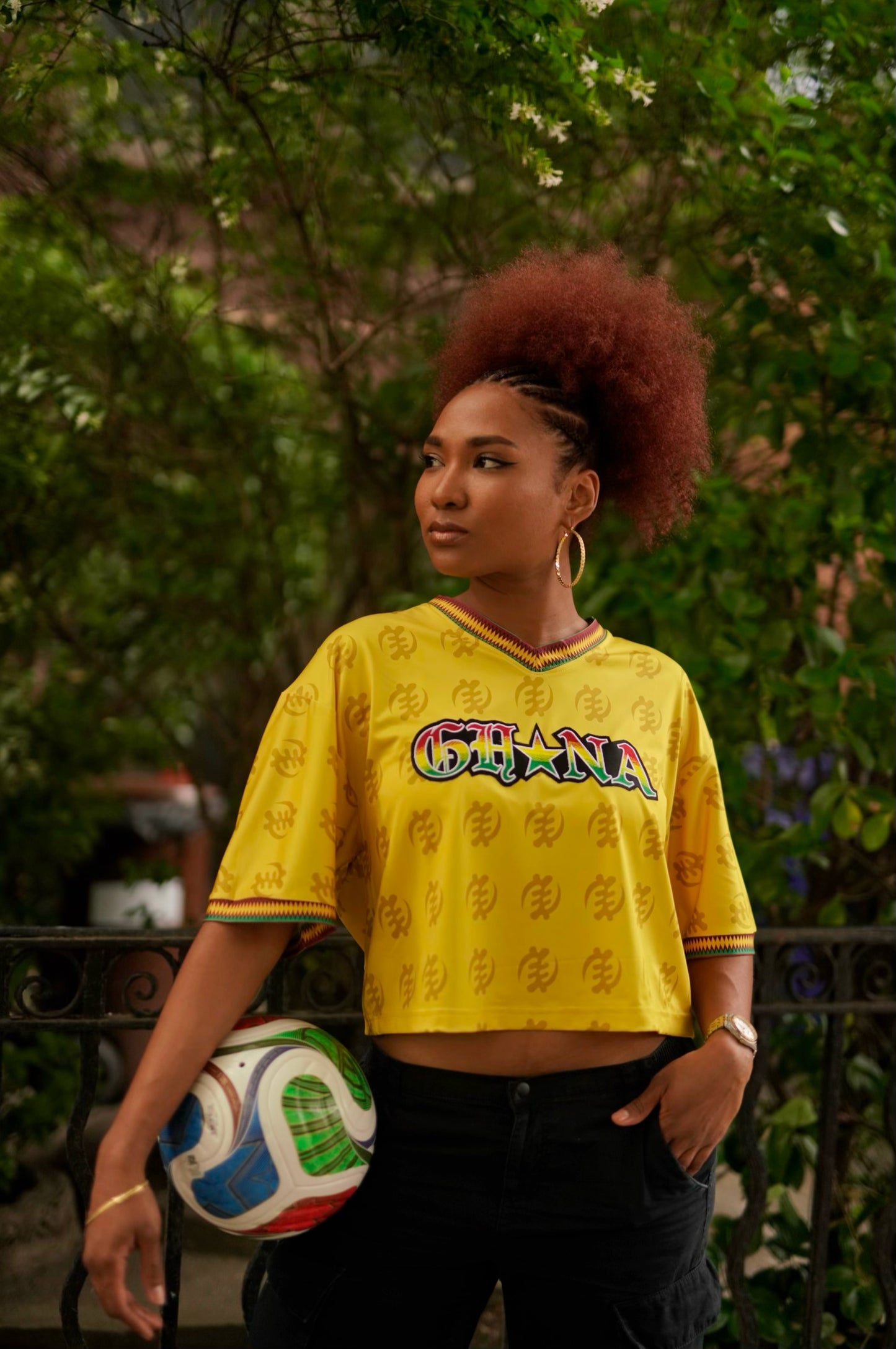 Women's Gye Nyame World Cup Yellow